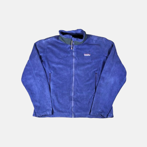 Vintage 00s Patagonia Purple Full-Zip Fleece Jacket (S)