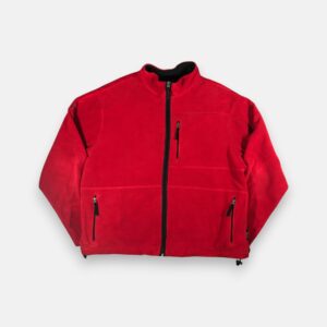 Polo Ralph Lauren Red Full Zip Fleece Jacket (XXL)