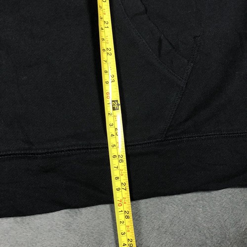 Nautica Vintage black pullover Spell Out hoodie Size L - Image 10