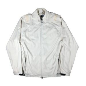 Adidas 08’ Climaproof Beige Ivory Golf Storm Jacket Windbreaker XL