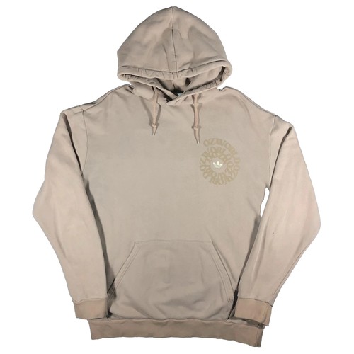 Adidas Ozworld tan spell out hoodie sweatshirt L