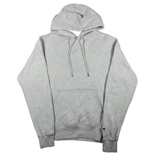 Champion light grey hoodie sweatshirt S