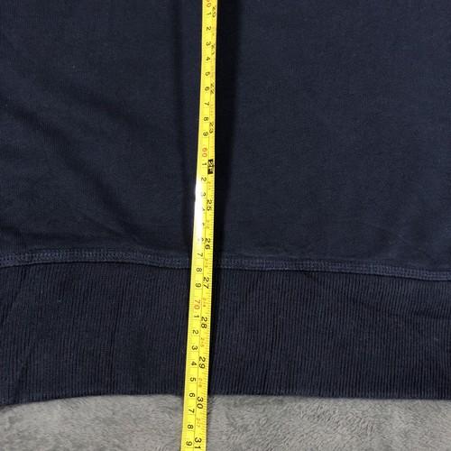 Nautica Navy Button up Two Tone Cotton Sweatshirt (XL) - Image 11