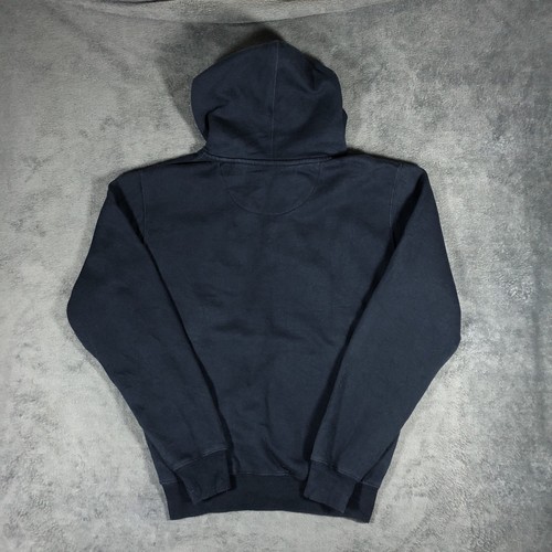 Hard Rock Cafe Hollywood Logo Navy Hoodie Size M - Image 2