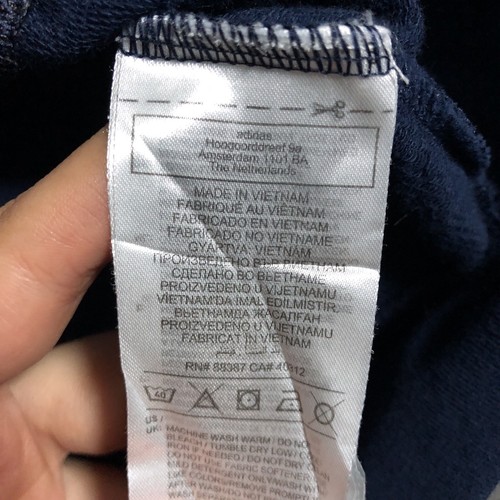 Adidas Archbishop HS navy Hoodie Size XL - Image 7