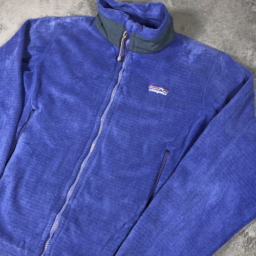 Vintage 00s Patagonia Purple Full-Zip Fleece Jacket (S) - Image 3