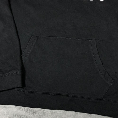 Nautica Vintage black pullover Spell Out hoodie Size L - Image 4