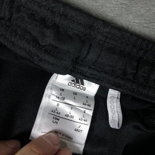 Adidas Tiro Training Black Track Pants Size L UK 16 - Image 7