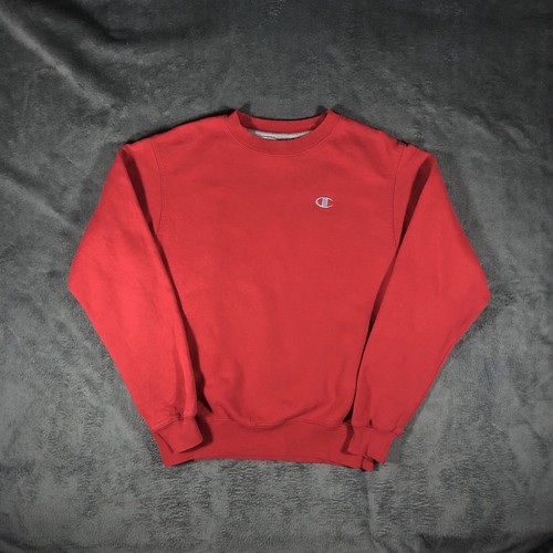 Champion Red Crewneck Sweatshirt Size S | Small Logo