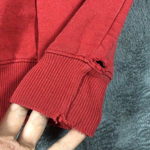 Champion Red Crewneck Sweatshirt Size S | Small Logo - Image 5