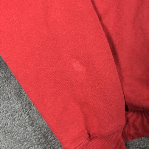 Champion Red Crewneck Sweatshirt Size S | Small Logo - Image 7