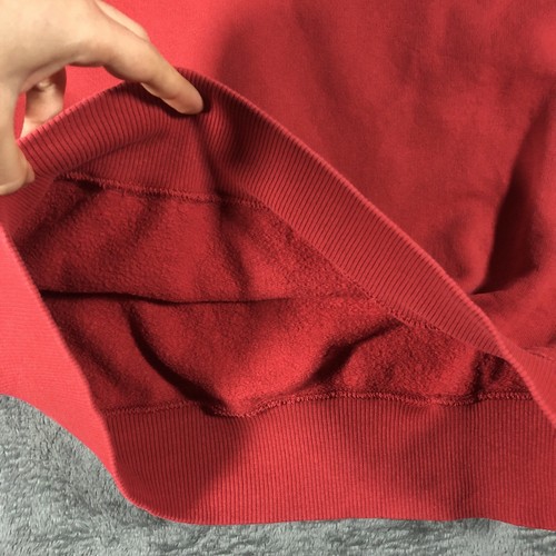 Champion Red Crewneck Sweatshirt Size S | Small Logo - Image 9