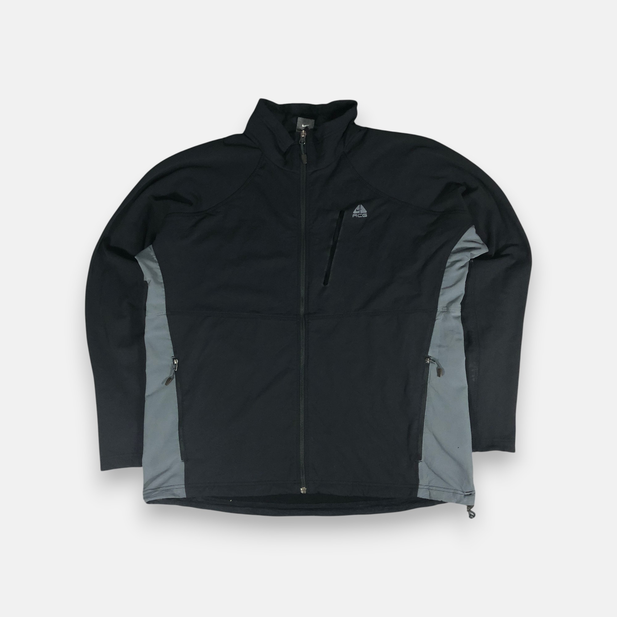 Nike ACG Black Full Zip Fleece Lined Softshell Jacket (L)