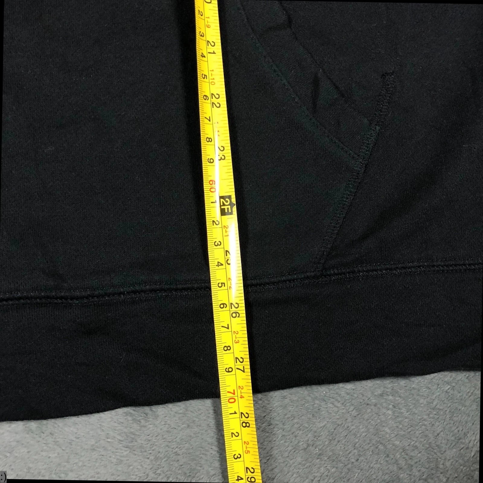 Vintage Nautica black spell out pullover hoodie L - Image 9