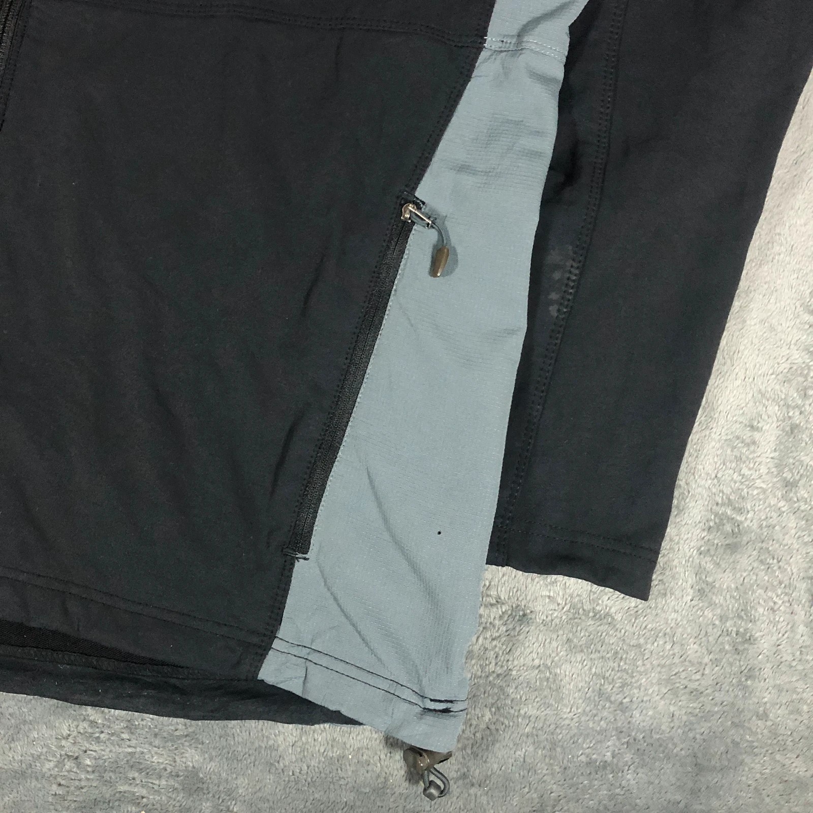 Nike ACG Black Full Zip Fleece Lined Softshell Jacket (L) - Image 4