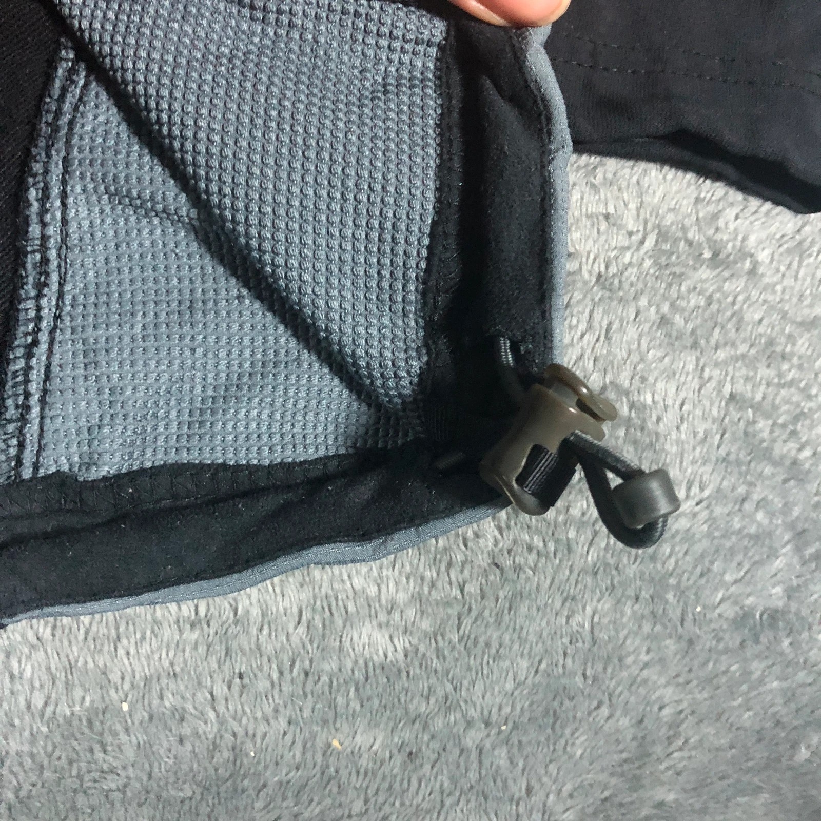 Nike ACG Black Full Zip Fleece Lined Softshell Jacket (L) - Image 7