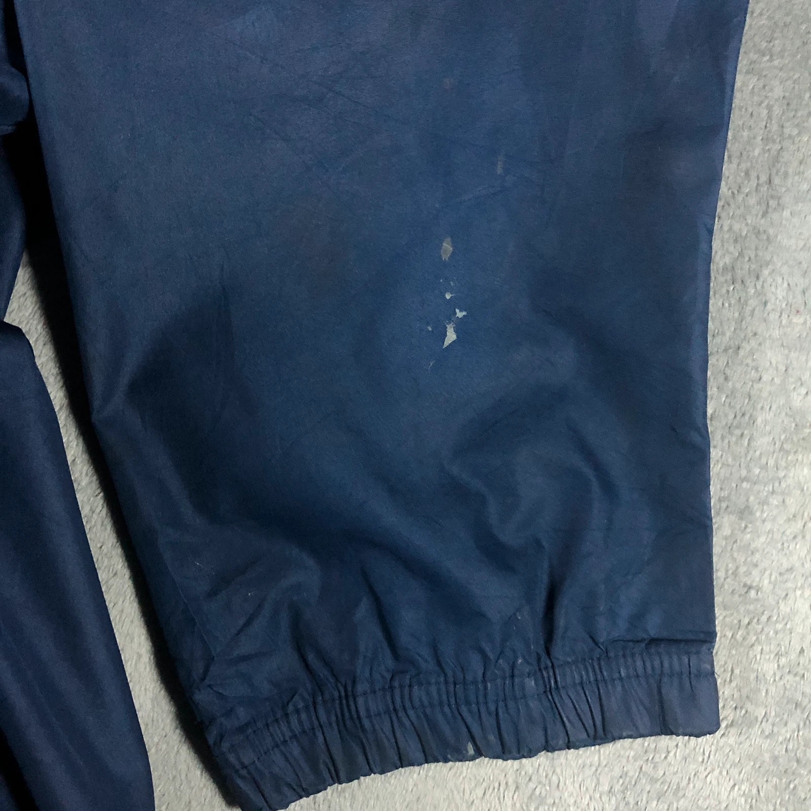 Vintage 00s y2k Toronto Track Shell Navy Hooded Windbreaker NikeFIT Storm - Image 8