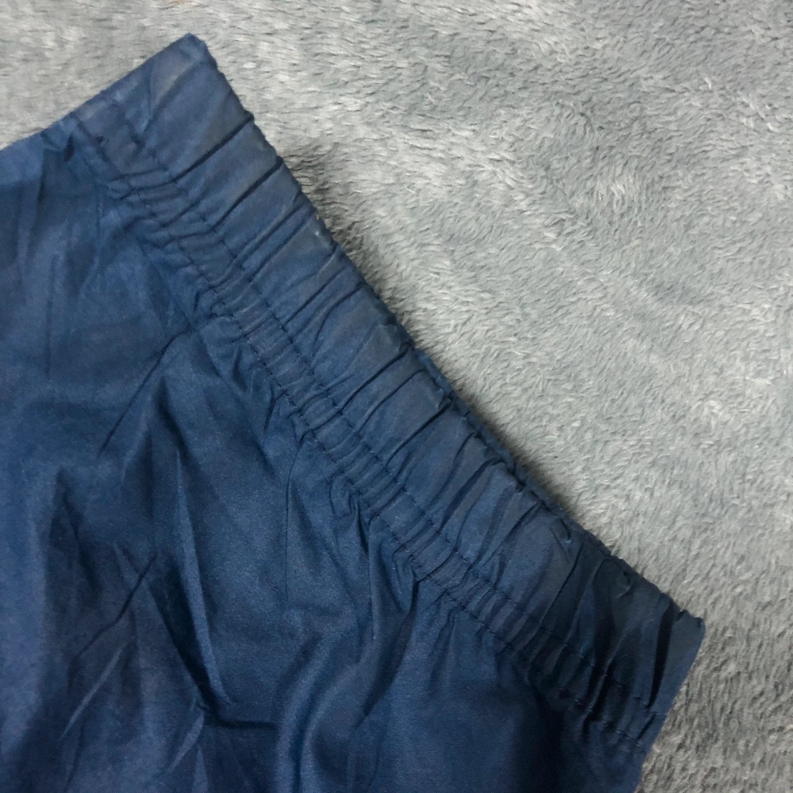 Vintage 00s y2k Toronto Track Shell Navy Hooded Windbreaker NikeFIT Storm - Image 10