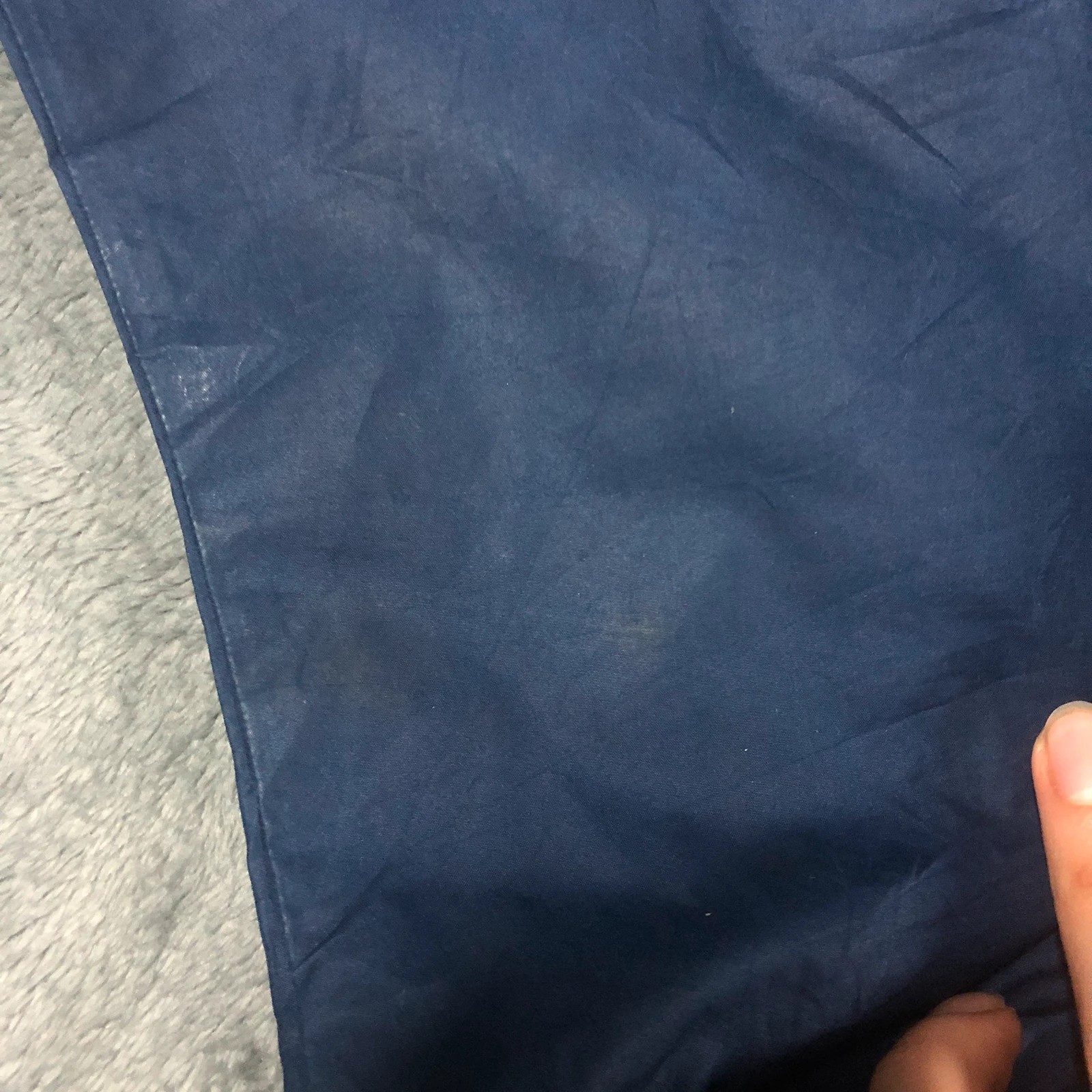 Vintage 00s y2k Toronto Track Shell Navy Hooded Windbreaker NikeFIT Storm - Image 11