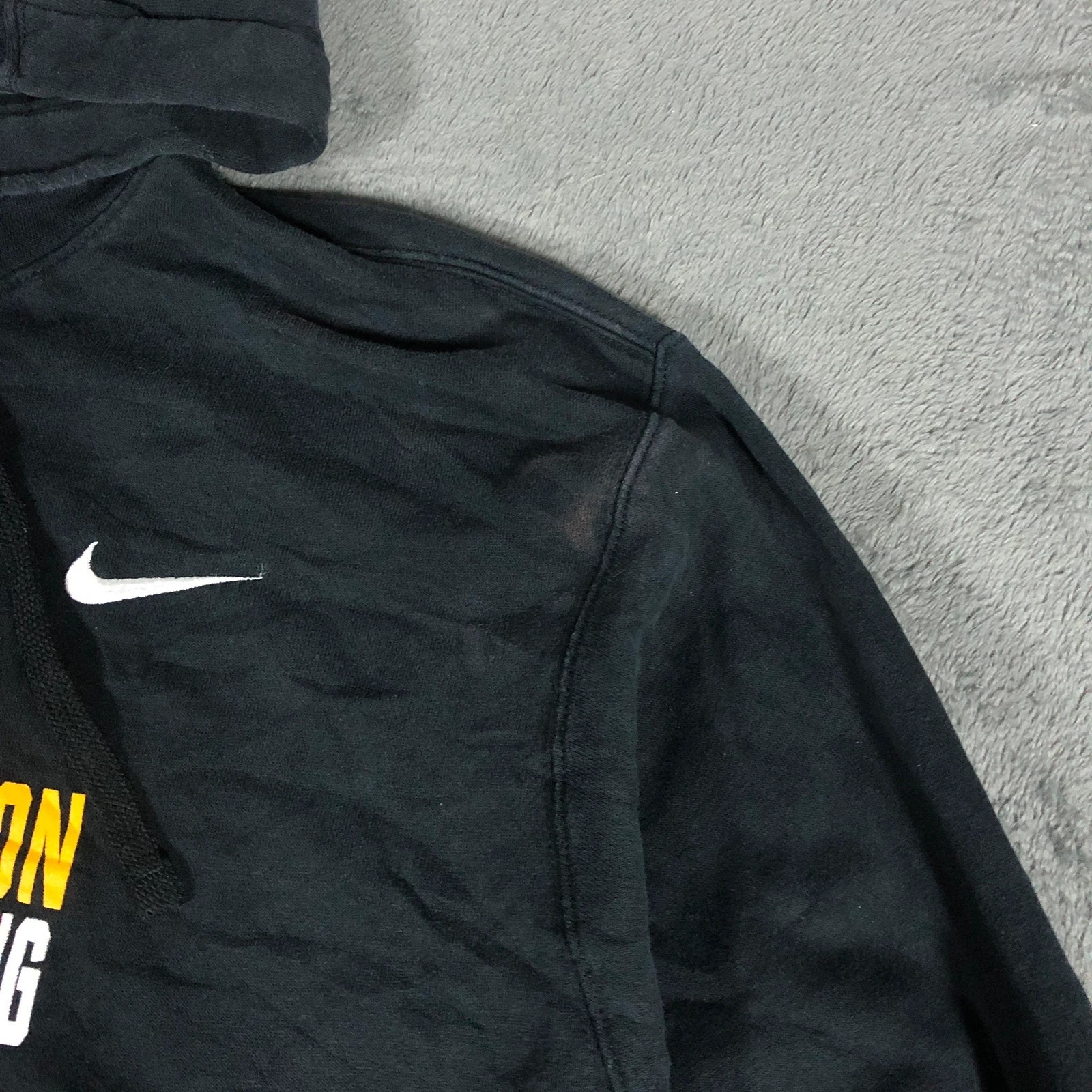 Nike Upper Arlington Sands black hoodie (bleach stain) XL - Image 6