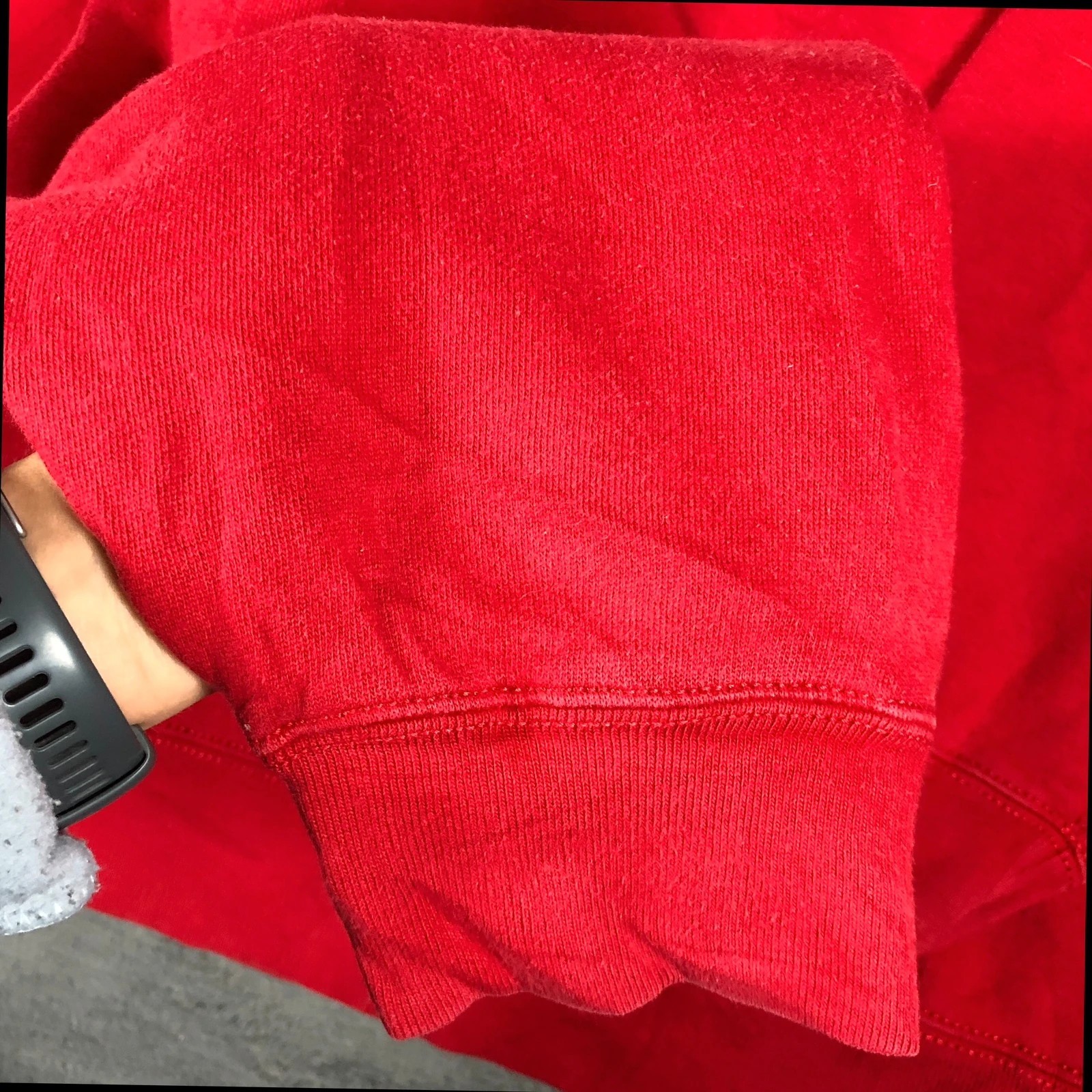 Polo Ralph Lauren red Crewneck sweatshirt 2XL BIG - Image 8