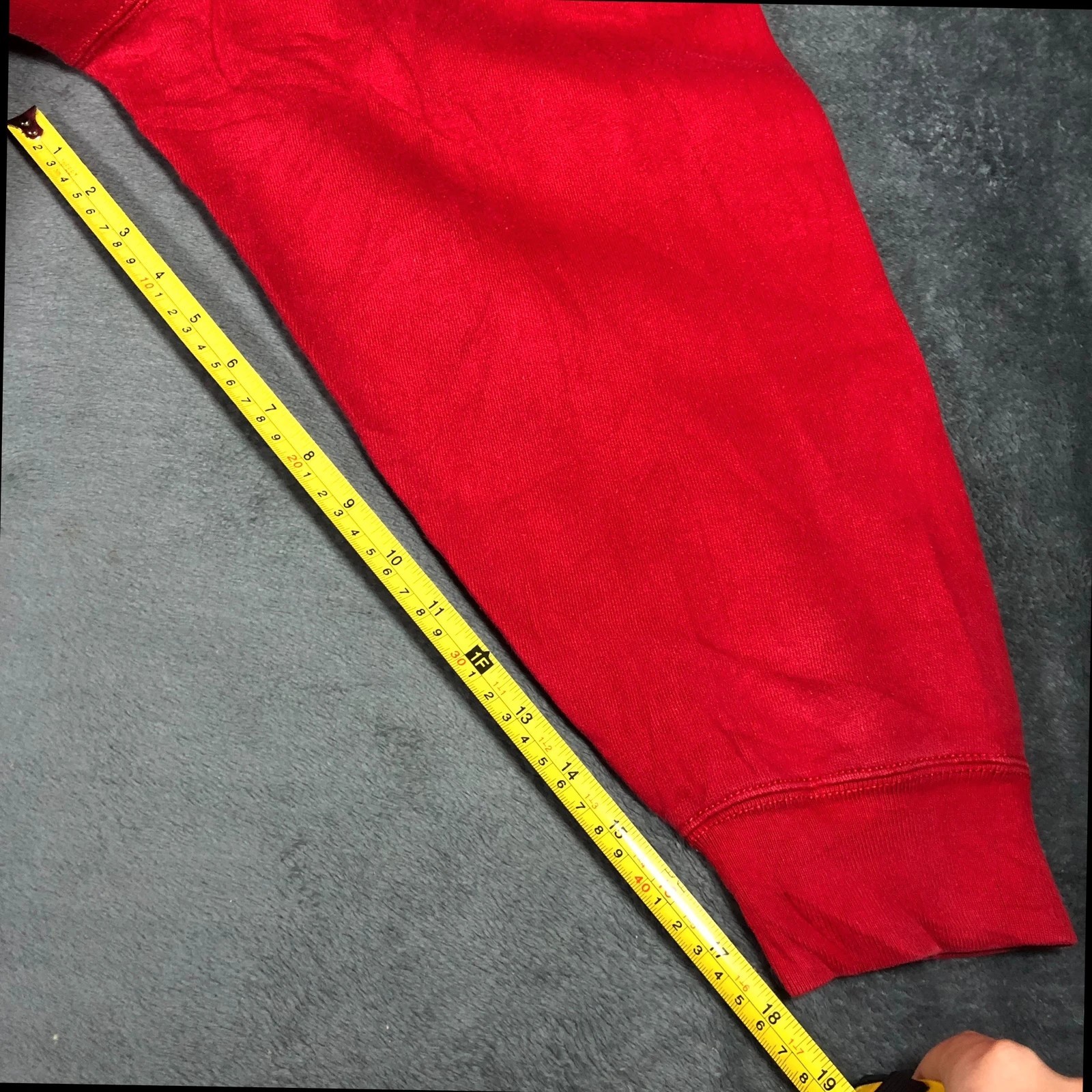 Polo Ralph Lauren red Crewneck sweatshirt 2XL BIG - Image 11