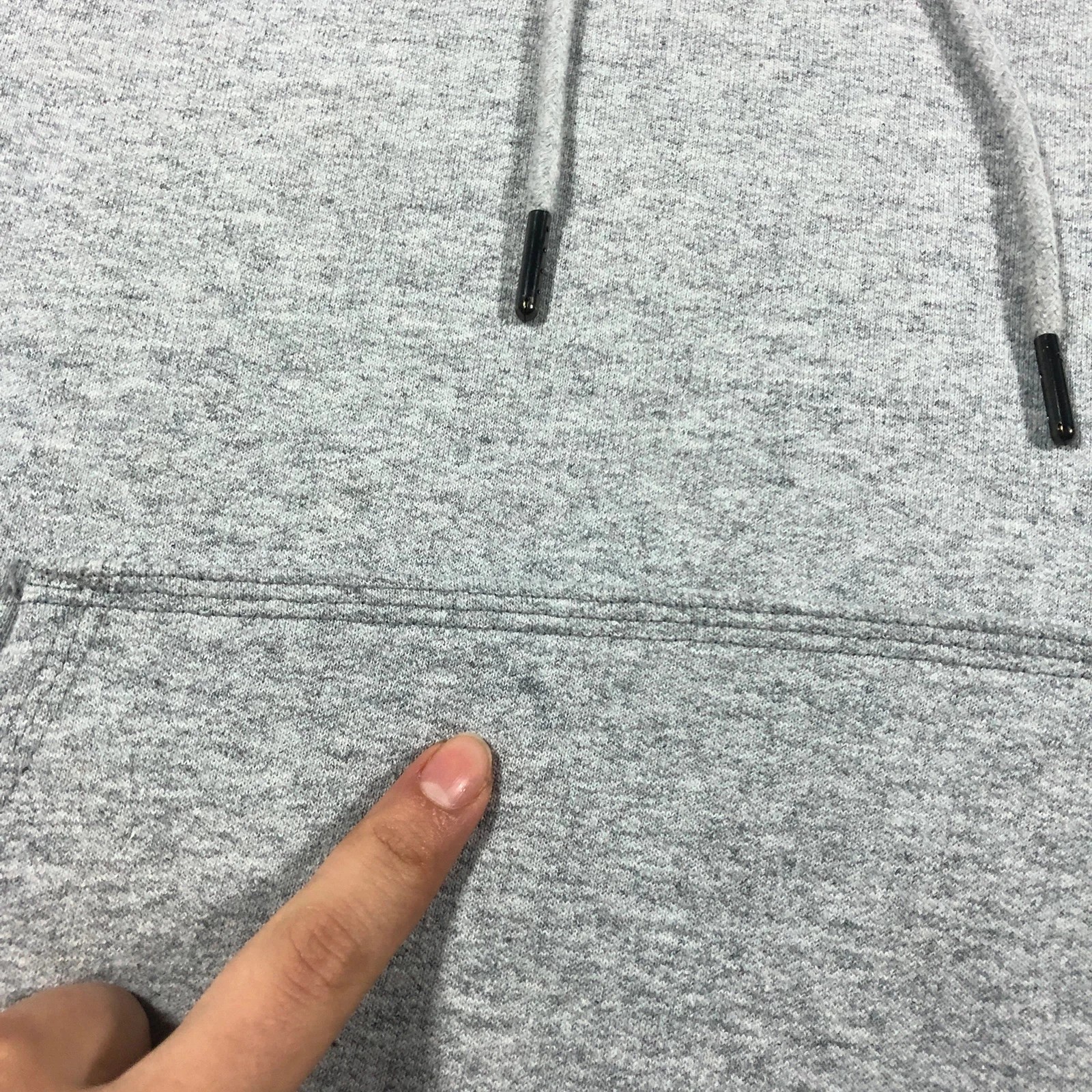 Champion light grey hoodie sweatshirt S - Image 3