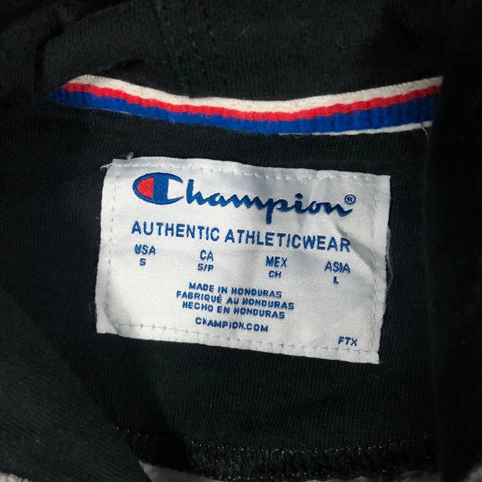 Champion light grey hoodie sweatshirt S - Image 5