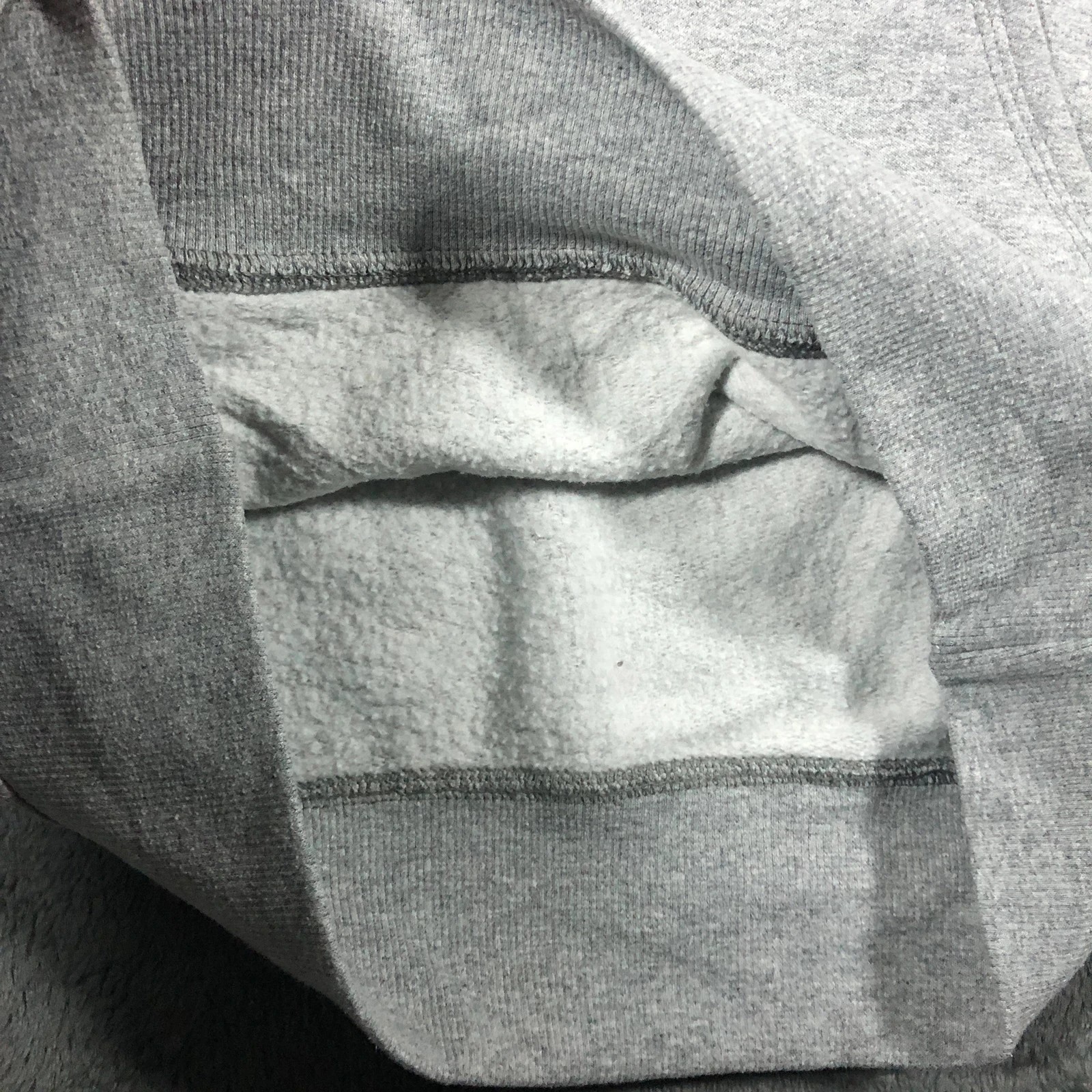 Champion light grey hoodie sweatshirt S - Image 7