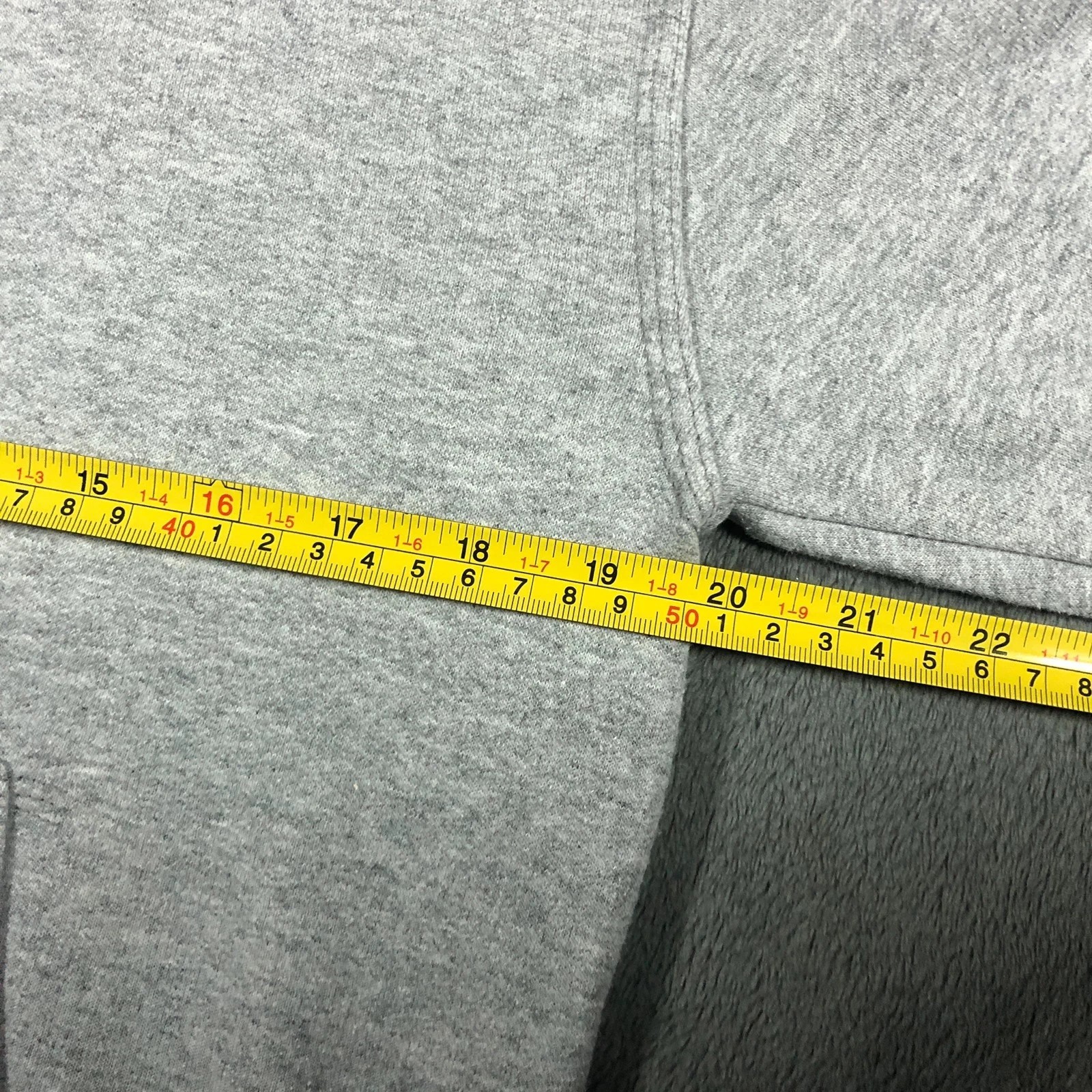 Champion light grey hoodie sweatshirt S - Image 9