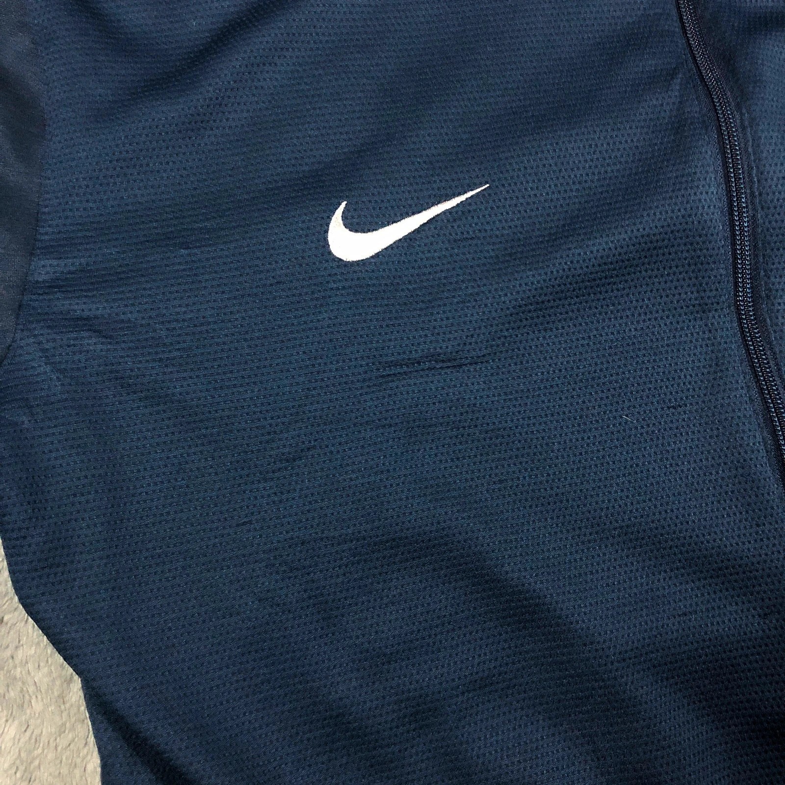 Nike Belmont Basketball Dri-Fit two tone navy jacket L - Image 3