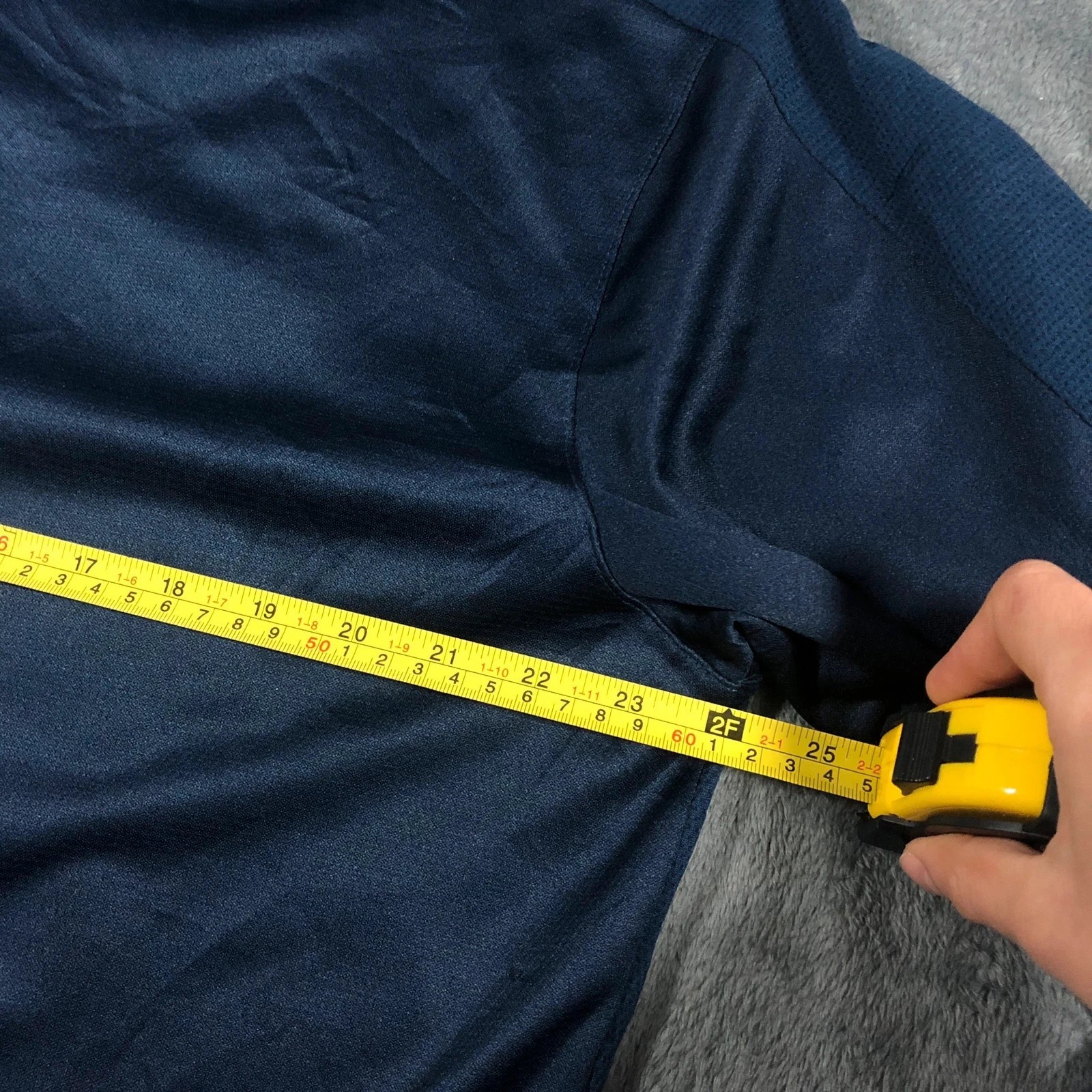 Nike Belmont Basketball Dri-Fit two tone navy jacket L - Image 11