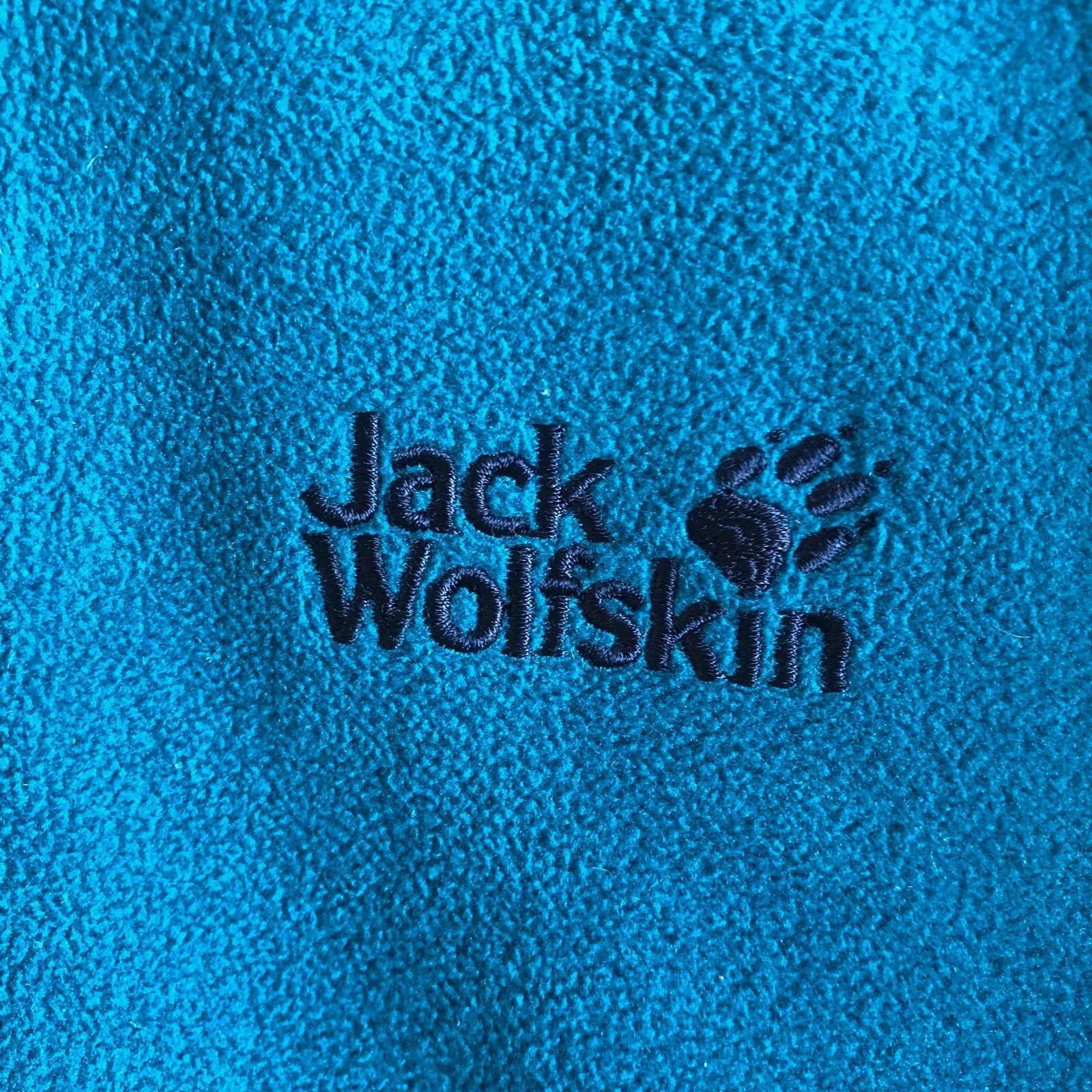 Jack Wolfskin Aqua Blue Full Zip Fleece Jacket with Thick Fleece Lining S - Image 3