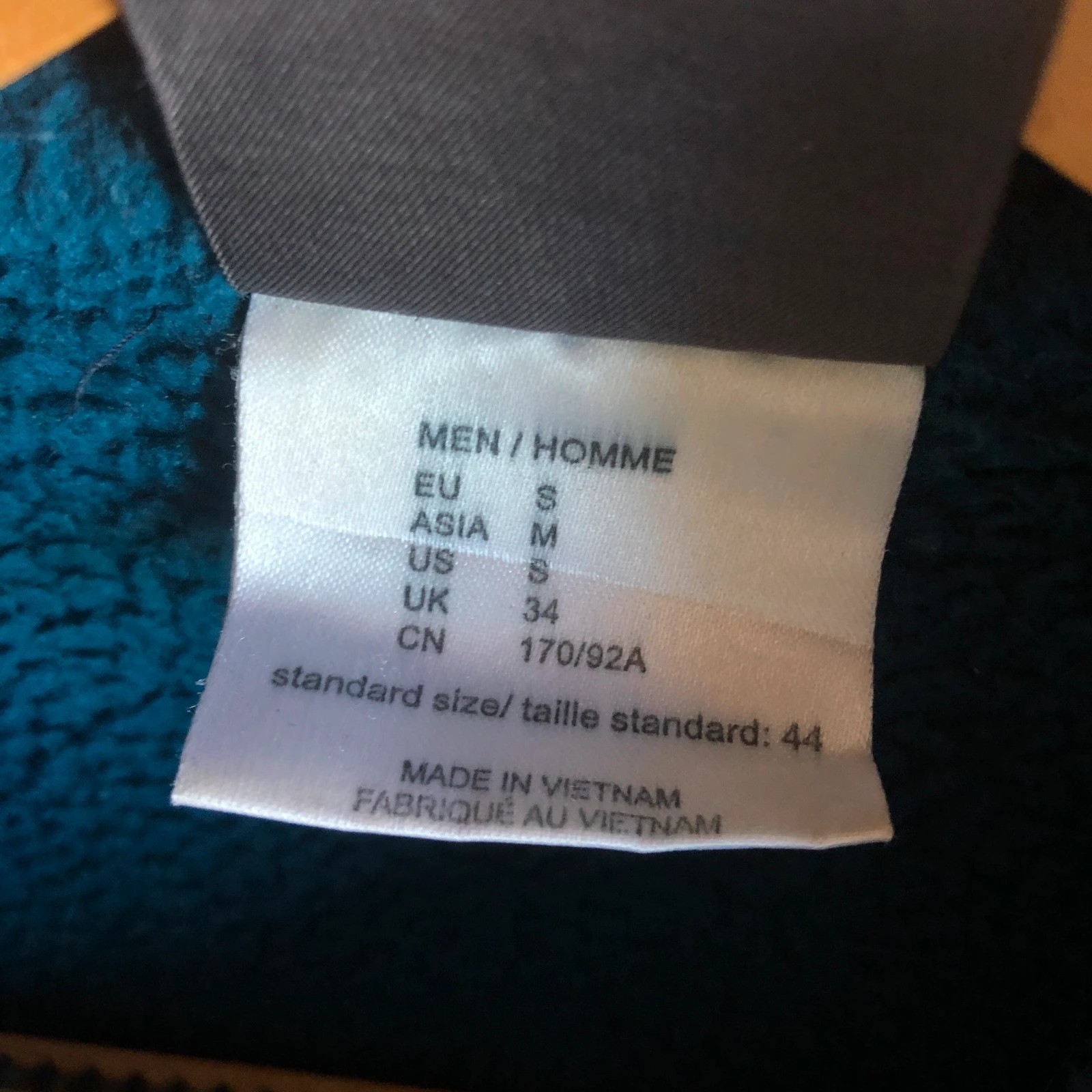 Jack Wolfskin Aqua Blue Full Zip Fleece Jacket with Thick Fleece Lining S - Image 5