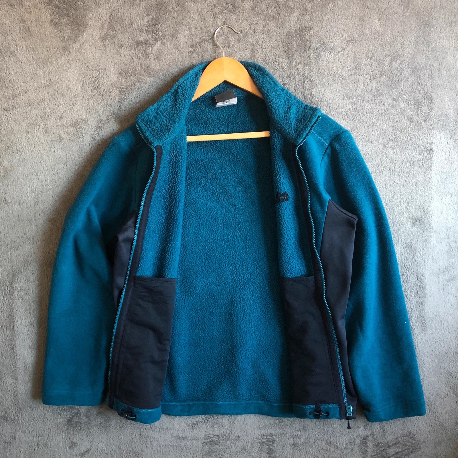 Jack Wolfskin Aqua Blue Full Zip Fleece Jacket with Thick Fleece Lining S - Image 8