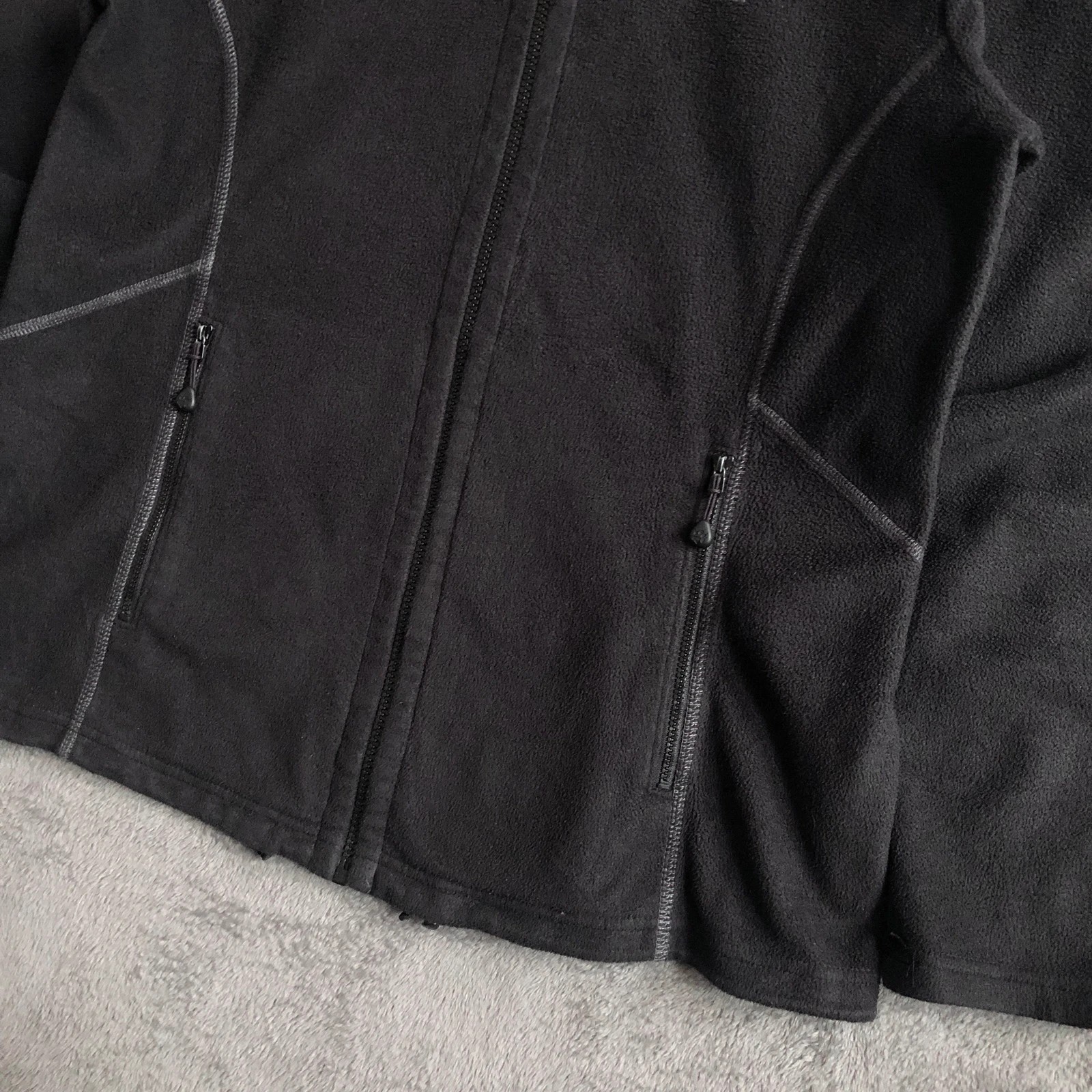 Jack Wolfskin Women’s Black Athleisure Full Zip Jacket XL - Image 3