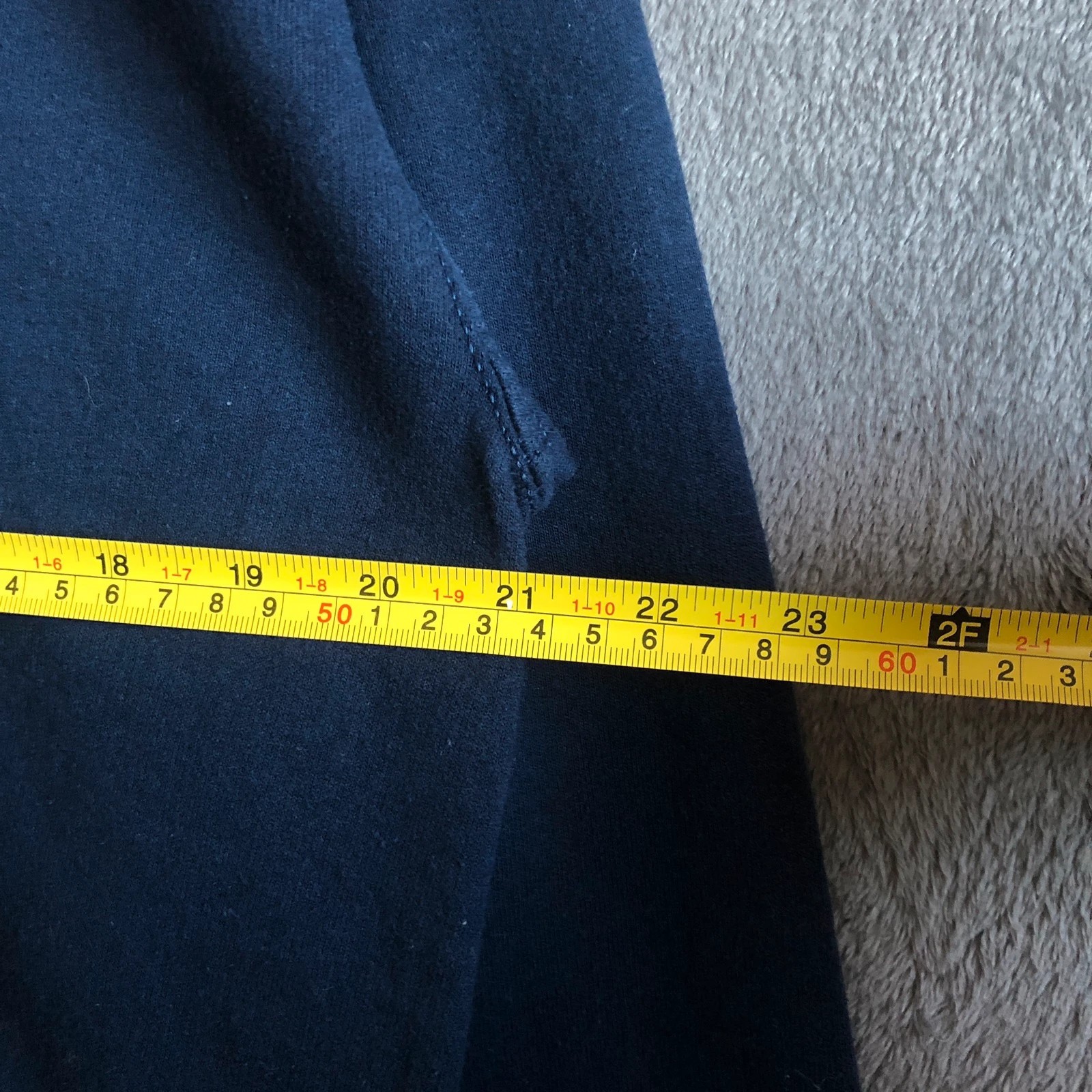 Gildan Central City Colorado navy graphic pullover hoodie M - Image 11