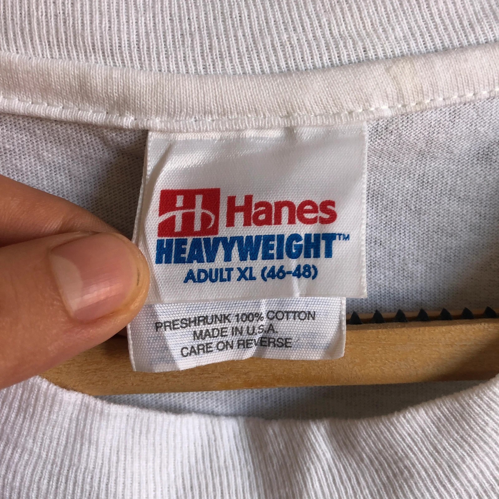 Hanes Heavyweight Vintage 90s single stitch US 96’ Olympic team flag tee - Image 5