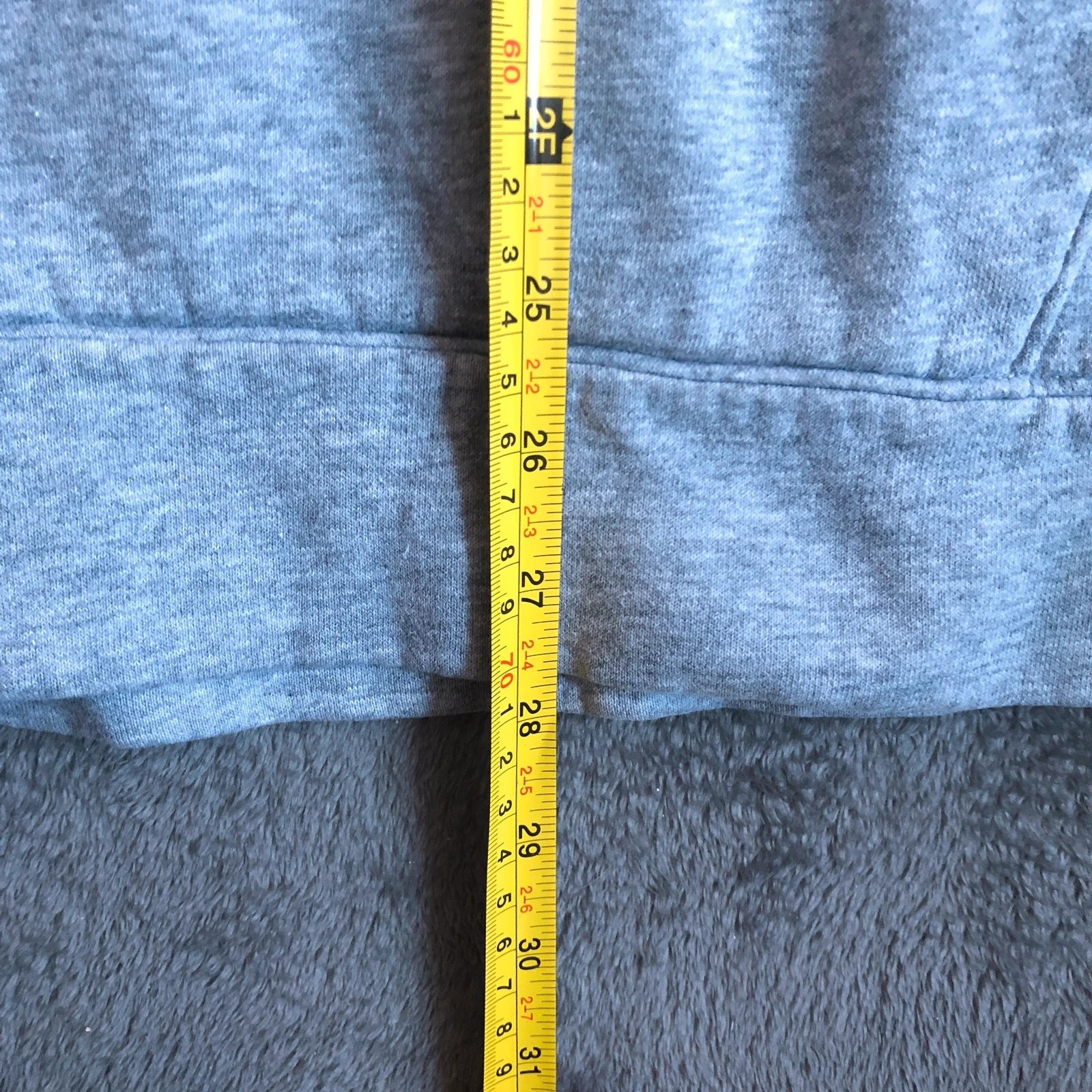 Under Armour Argyle Eagles graphic grey sweatshirt with front kangaroo pocket M - Image 11