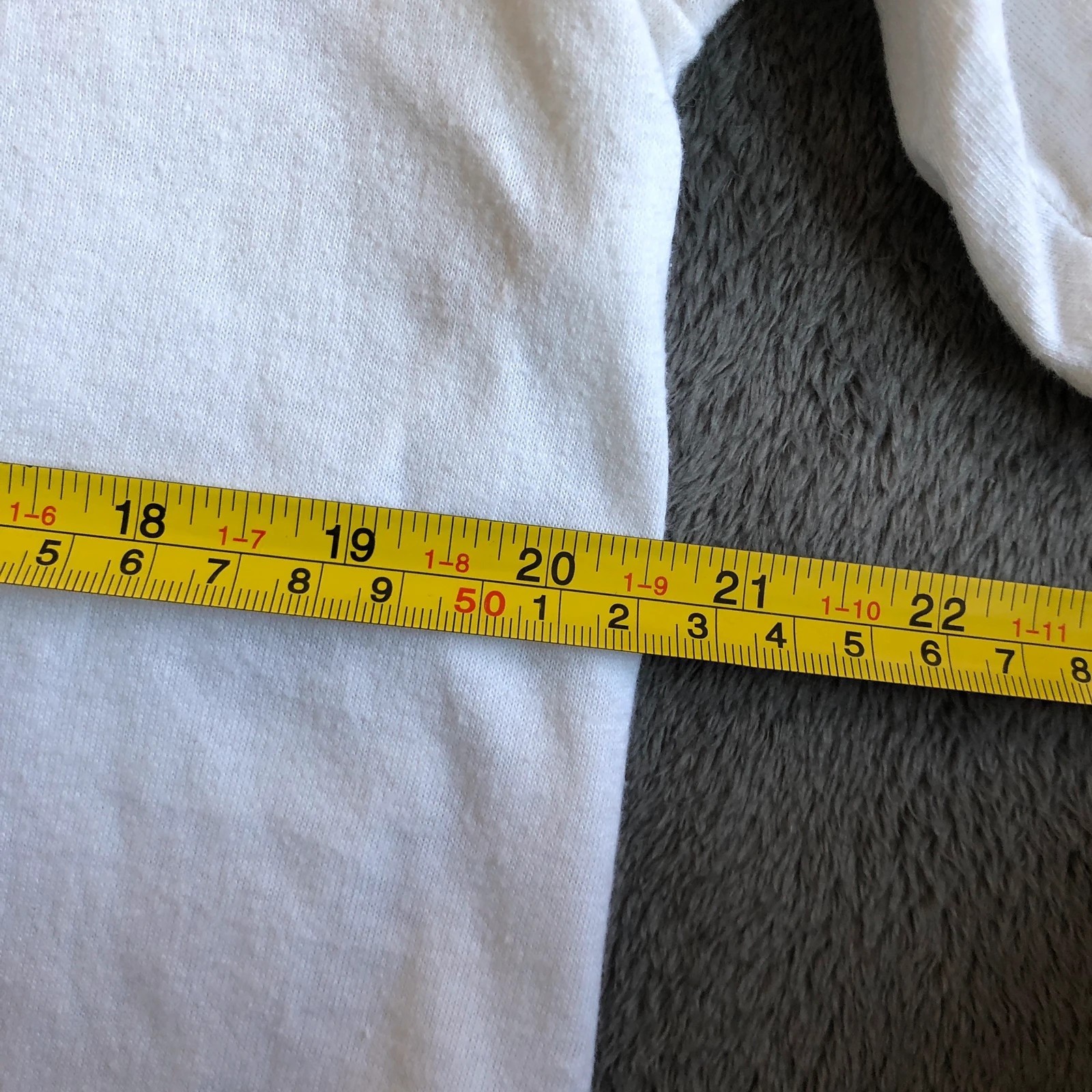 Vintage 90s white single stitch polo Rolling Rock tee L - Image 8