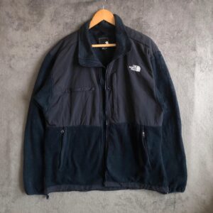 Vintage The North Face Women’s Navy Denali Fleece Full Zip Jacket XL