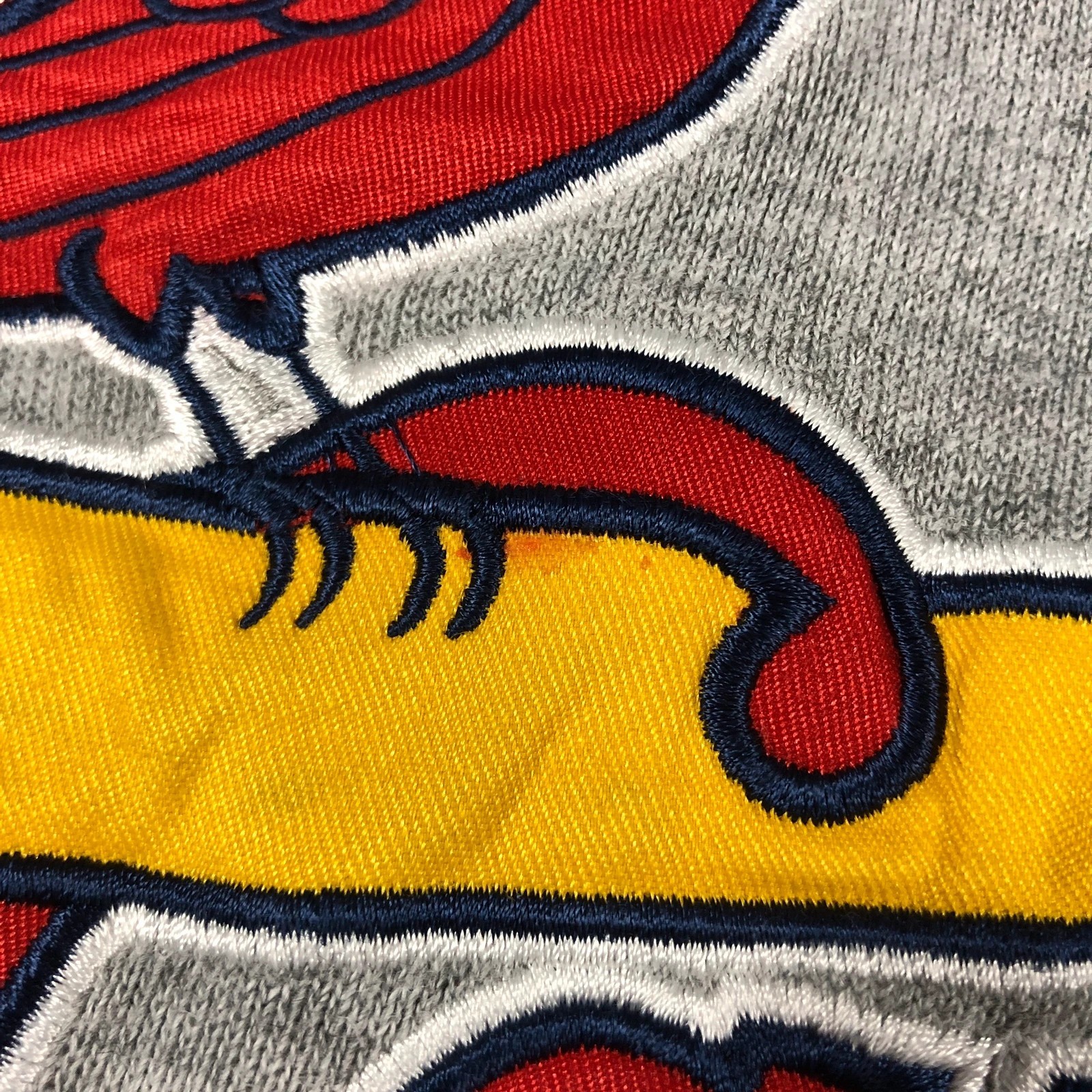 Vintage 2000s Stitches MLB St Louis Cardinals grey hoodie Official Merchandise M - Image 4