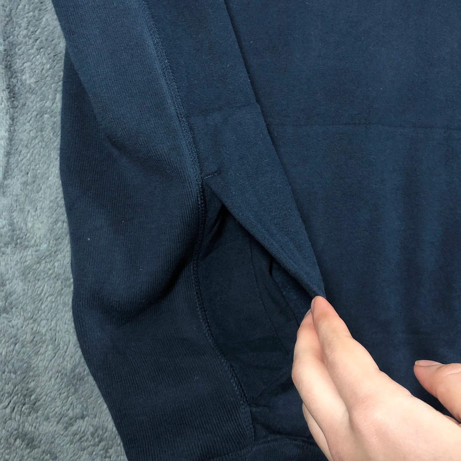 Nautica quarter 1/4 zip navy jumper XXL - Image 6