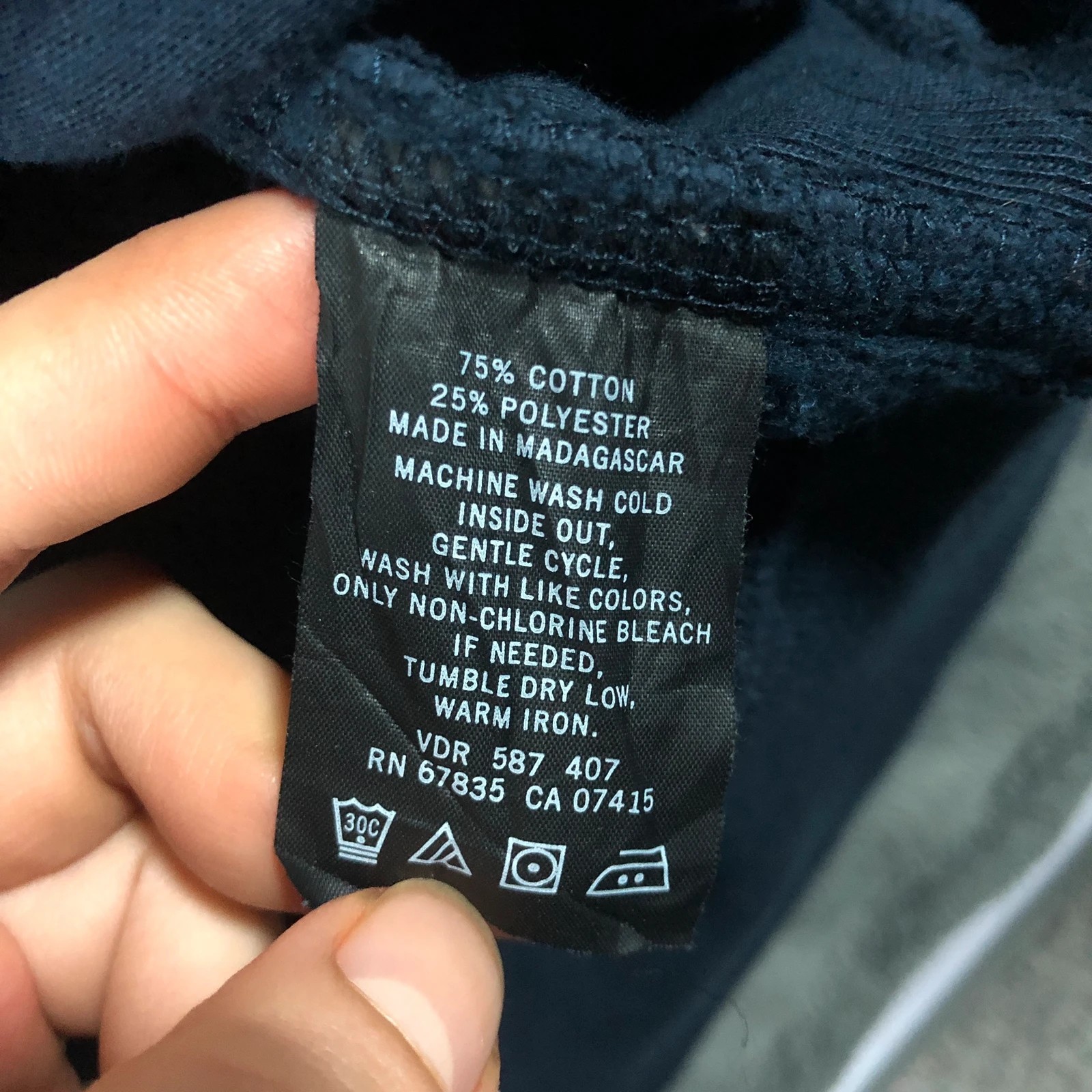 Nautica quarter 1/4 zip navy jumper XXL - Image 8