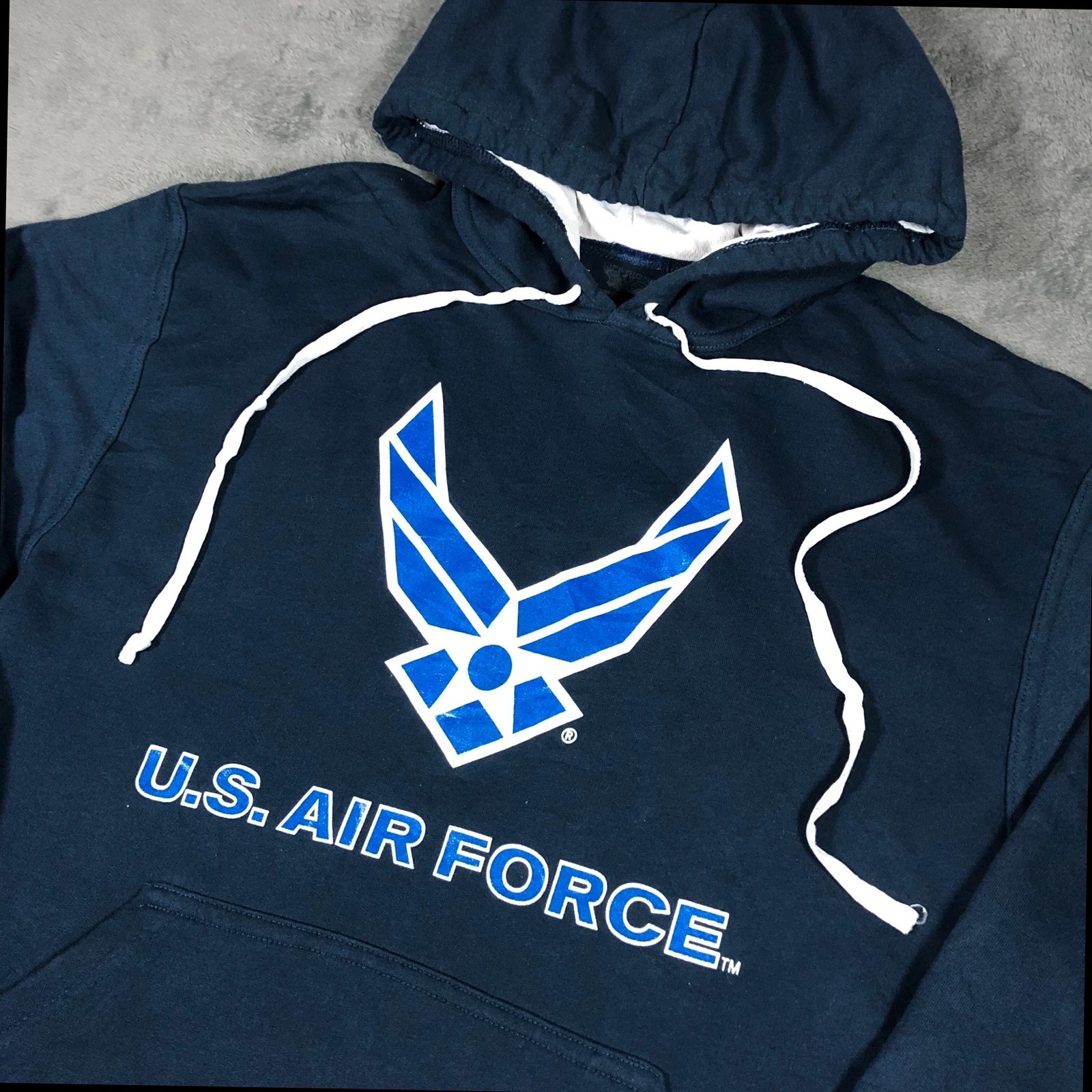 Lifesigns US Air Force Lifesigns navy pullover hoodie M - Image 2