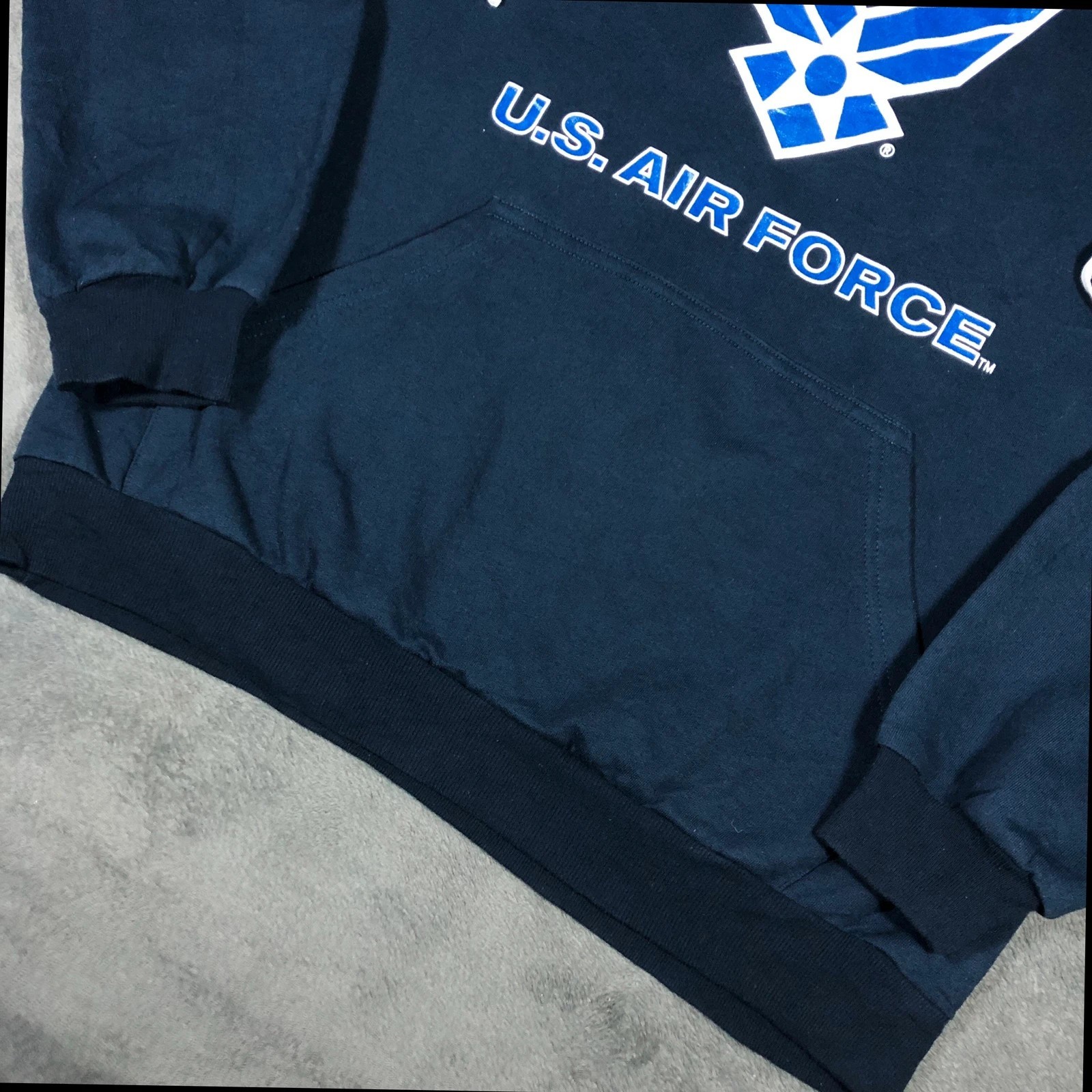 Lifesigns US Air Force Lifesigns navy pullover hoodie M - Image 3