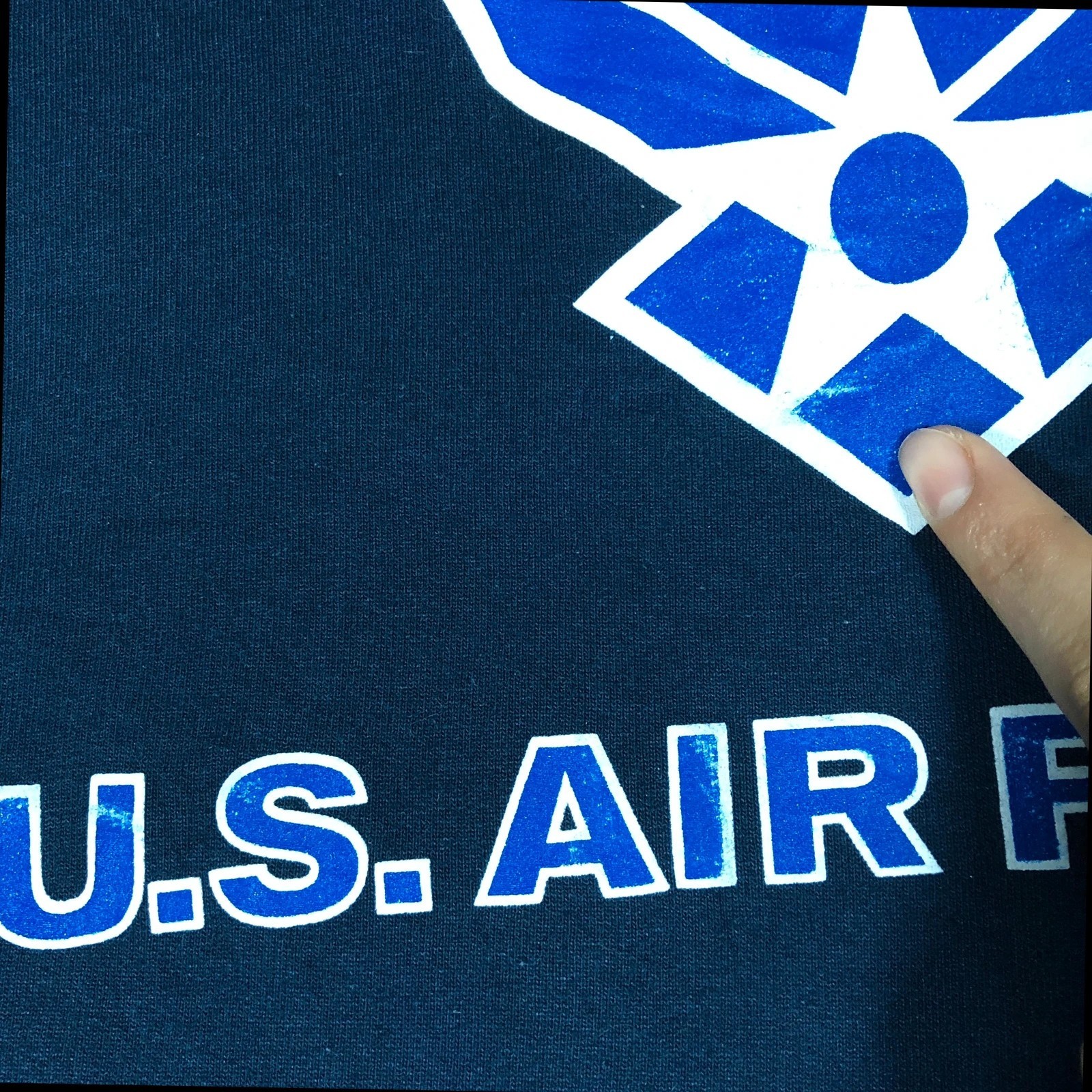 Lifesigns US Air Force Lifesigns navy pullover hoodie M - Image 4