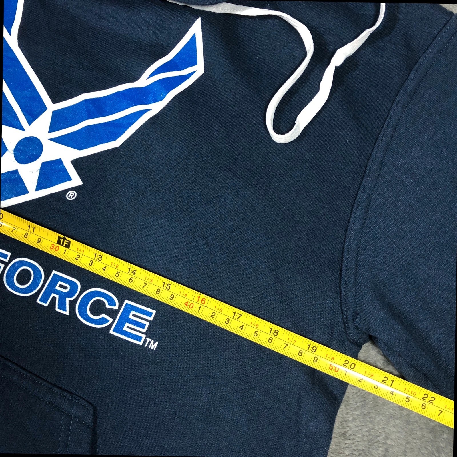 Lifesigns US Air Force Lifesigns navy pullover hoodie M - Image 8