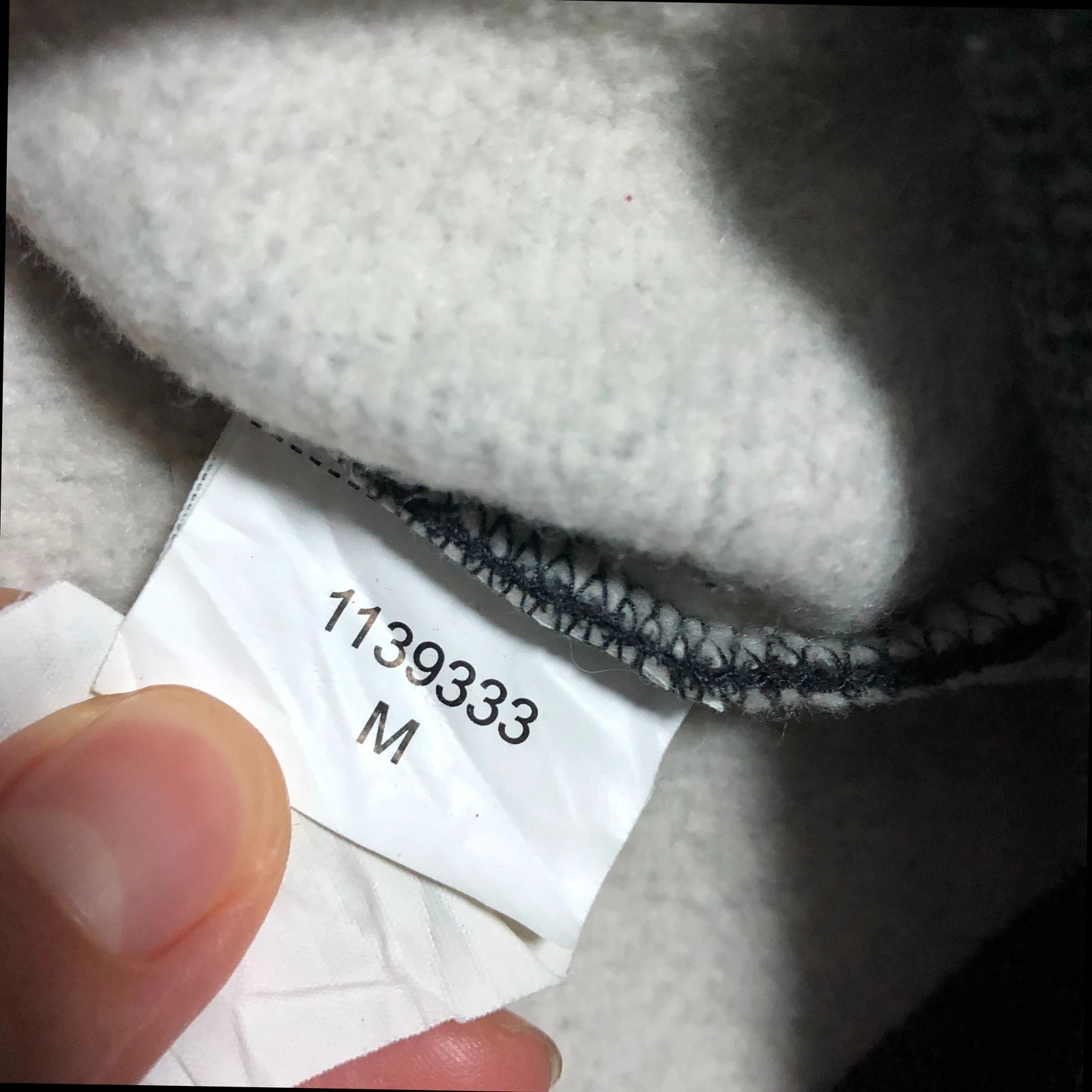 Puma dark grey soft zip up jacket M - Image 9