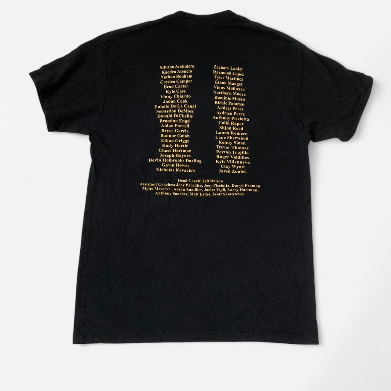 14th Annual Pigskin Classic black tee American Football graphics Size M - Image 2